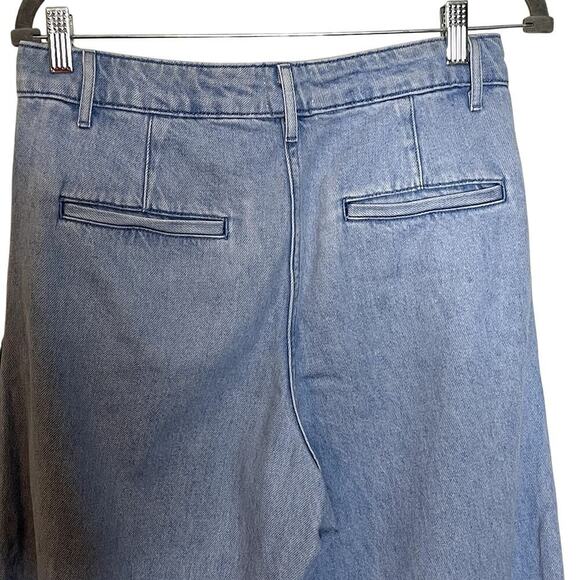 Aritzia Wilfred Free Jeans‎ Sz 8 High Waist Wide Leg - Picture 8 of 8